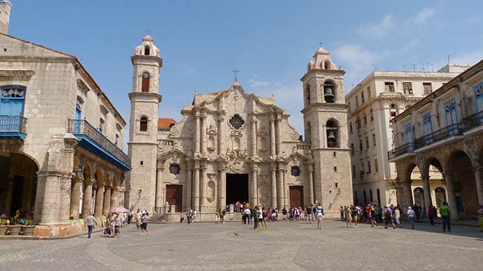 Kuba - Plaza de la Catedrala 