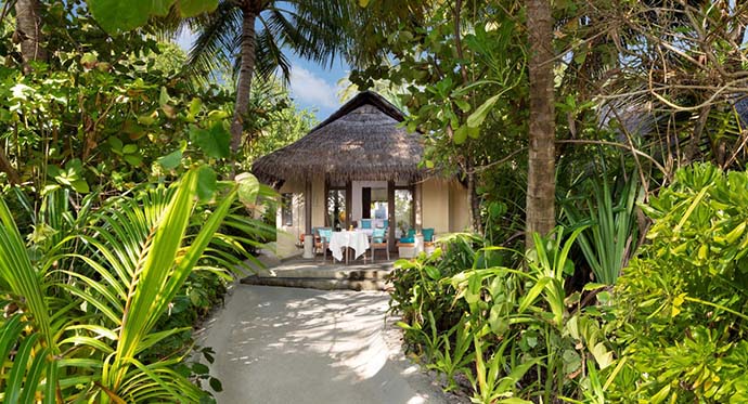 Anantara Dhigu Resort & Spa beach villa