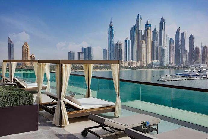 Pogled Hilton Dubai Palm Jumeirah