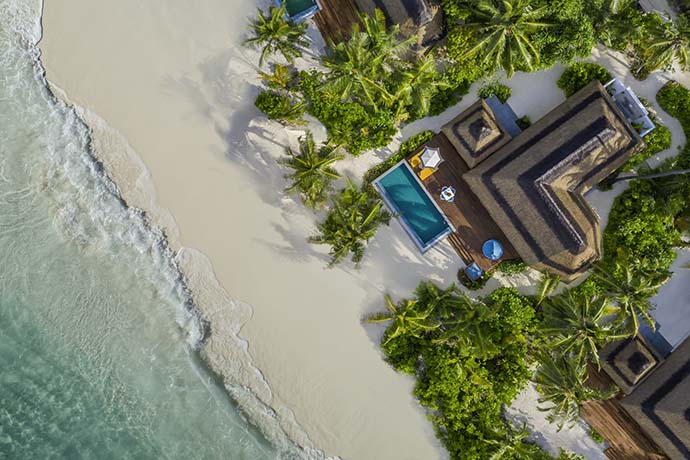 Pullman Maldives vila na plazi