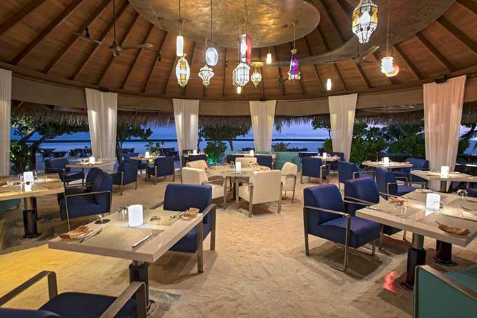 Constance Halaveli Maldives restoran