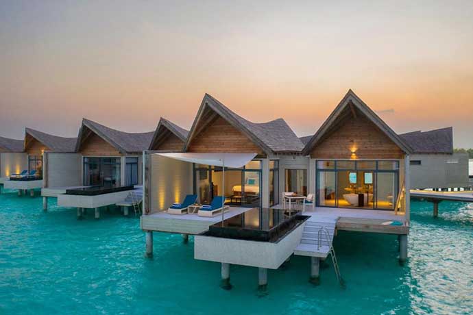 Overwater Sunrise Pool Villa