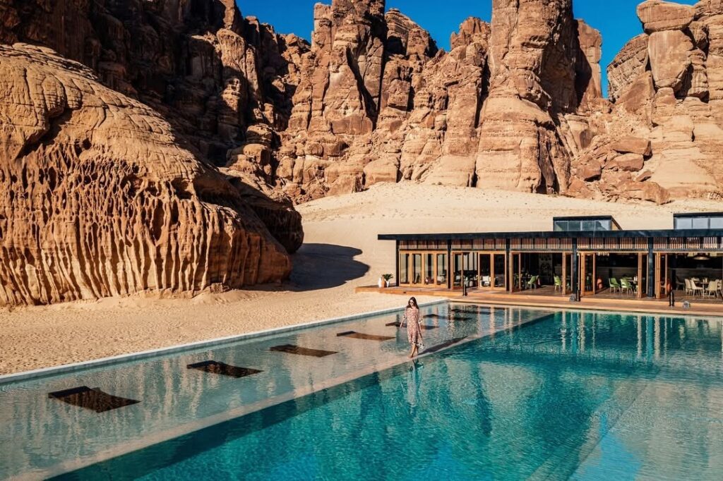 Our Habitas AlUla bazen