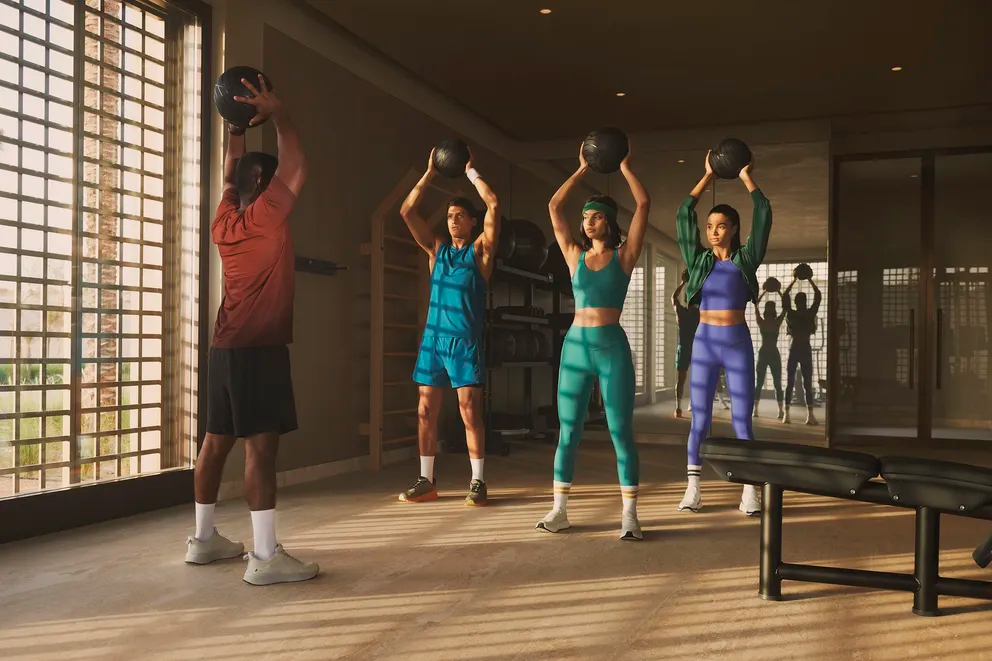 Bab Al Shams, A Rare Finds Desert Resort, Dubai teretana