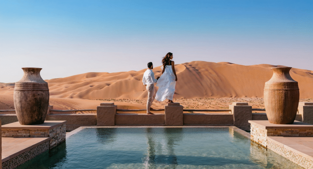 Qasr Al Sarab Desert Resort by Anantara medeni mesec