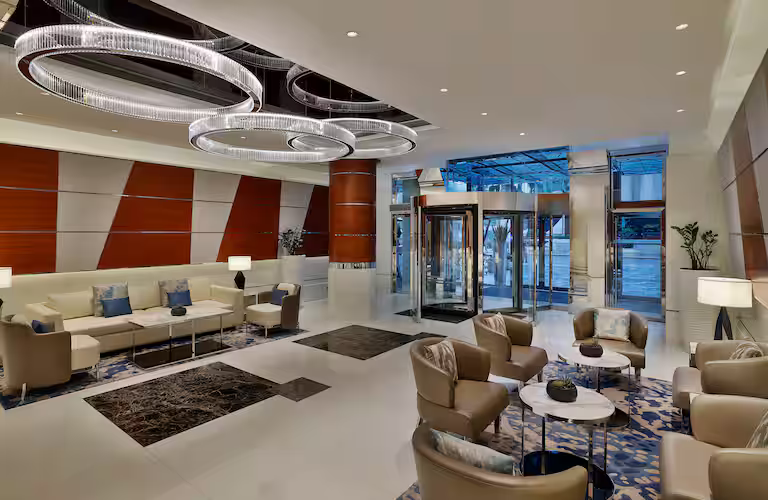 Hilton Dubai The Walk recepcija