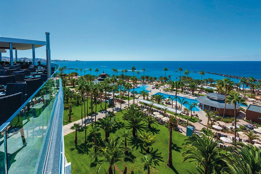 Hotel Riu Palace Tenerife pogled