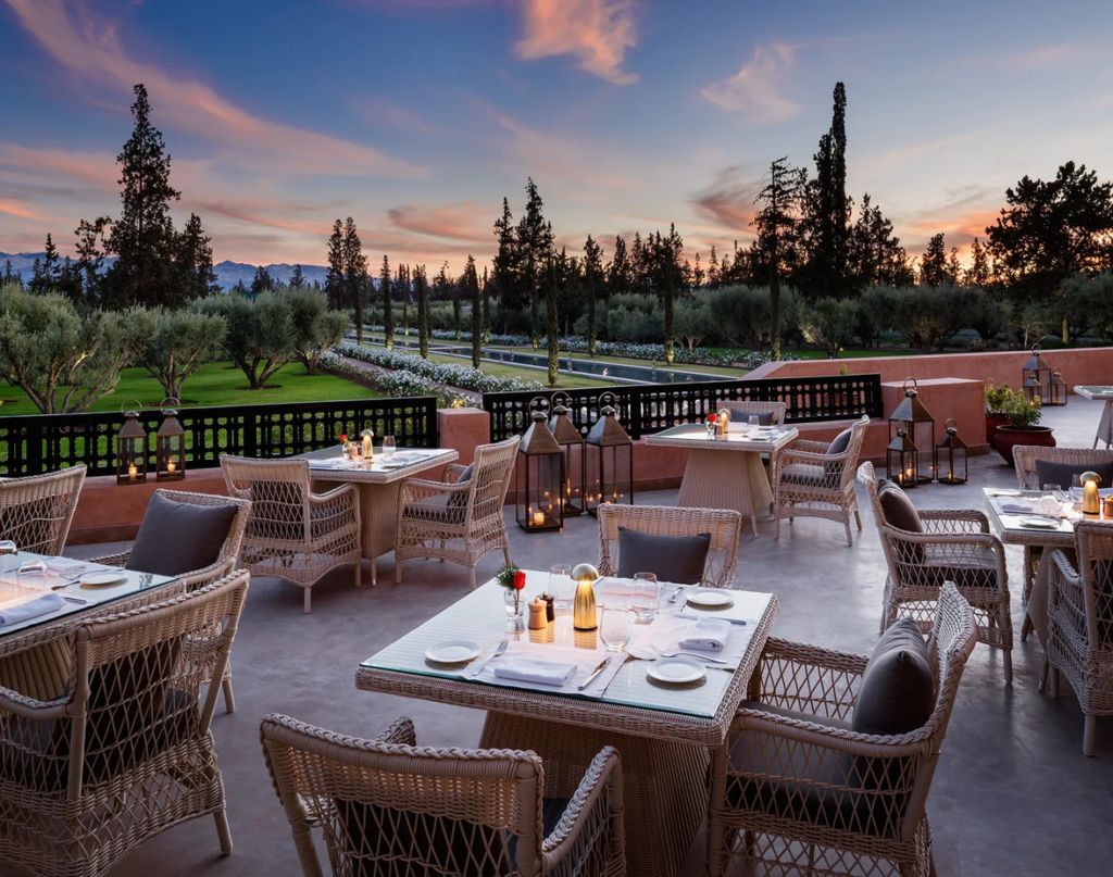 The Oberoi, Marrakech restoran