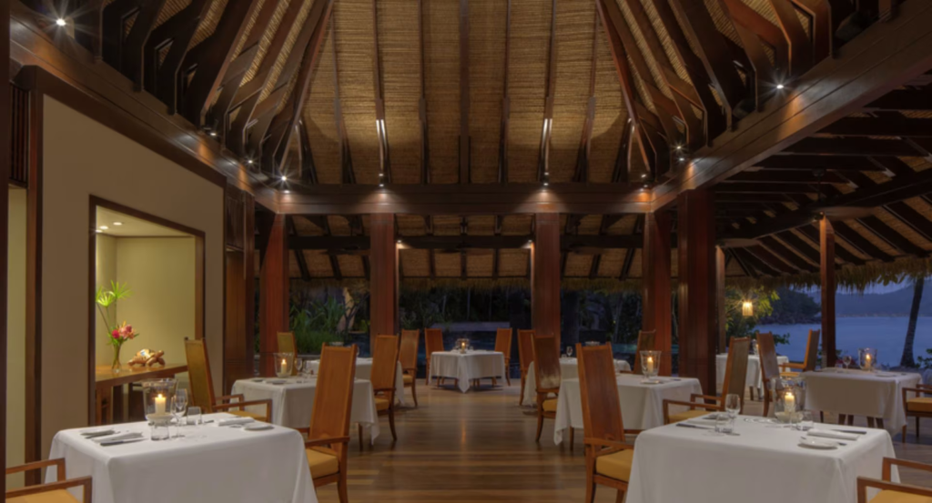 Anantara Maia Seychelles Villas restoran