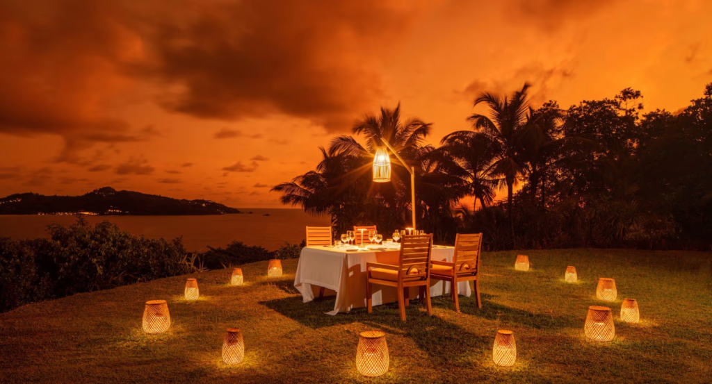 Anantara Maia Seychelles Villas restoran 2